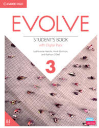 Evolve Level 3 Student's Book with Digital Pack - Leslie Anne Hendra, Mark Ibbotson, Kathryn O'Dell (ISBN: 9781009231824)