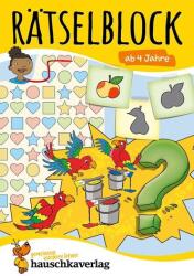 Rätselblock ab 4 Jahre, Band 1, A5-Block (ISBN: 9783881006422)