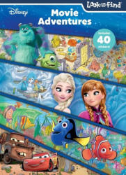 Disney: Movie Adventures Look and Find - Art Mawhinney, The Disney Storybook Art Team, Heather Burns, Meg Roldan, Jaime Diaz Studios (ISBN: 9781503773769)