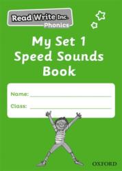 Read Write Inc. Phonics: My Set 1 Speed Sounds Book (ISBN: 9780198378822)