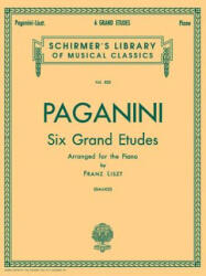 6 Grande Etudes After N. Paganini: Piano Solo - Liszt Franz, Franz Liszt, P. Gallico (ISBN: 9780793545339)