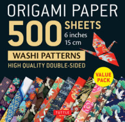 Origami Paper 500 sheets Japanese Washi Patterns 6 - TUTTLE (ISBN: 9780804852418)