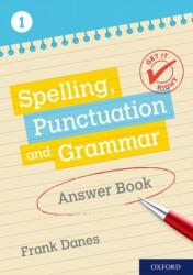 Get It Right: KS3; 11-14: Spelling, Punctuation and Grammar Answer Book 1 (ISBN: 9780198421566)