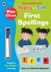 Wipe-Clean First Spellings: Start School with Topsy and Tim (ISBN: 9780241246290)