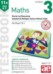 11+ Maths Year 5-7 Testbook 3 - Stephen Curran (ISBN: 9781910106860)