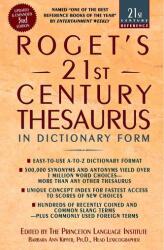 Roget's 21st Century Thesaurus: In Dictionary Form (ISBN: 9780385338950)