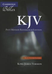 KJV Pitt Minion Reference Bible, Brown Goatskin Leather, KJ446: X (2013)