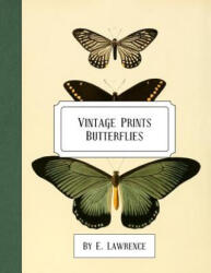 Vintage Prints: Butterflies - E. Lawrence (ISBN: 9781987492019)