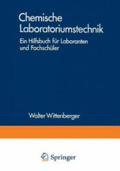 Chemische Laboratoriumstechnik - Walter Wittenberger, Egbert v. Schivizhoffen (2012)