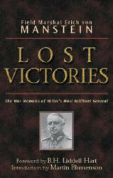 Lost Victories - Erich Manstein (ISBN: 9780760320549)