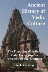 Ancient History of Vedic Culture: The Time Line of India's Vedic Civilization as Presented by the Tradition - Stephen Knapp (ISBN: 9781537540122)