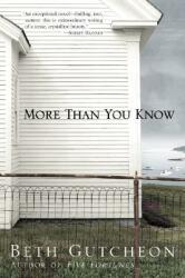 More Than You Know (ISBN: 9780060959357)