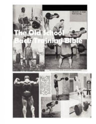 The Old School Back Training Bible - Dave Yarnell (ISBN: 9781469912516)