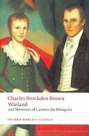 Wieland and Memoirs of Carwin the Biloquist (ISBN: 9780199538775)