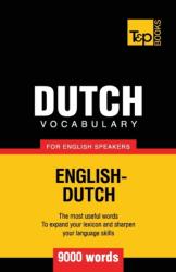 Dutch vocabulary for English speakers - 9000 words - Andrey Taranov (2013)
