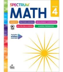 Spectrum Math Workbook Grade 4 (ISBN: 9781483871479)