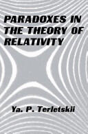 Paradoxes in the Theory of Relativity (2013)