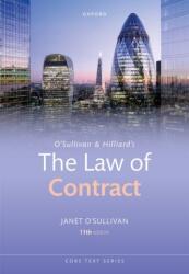O'Sullivan & Hilliard's The Law of Contract (ISBN: 9780198897019)