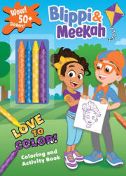 Blippi: Blippi and Meekah Love to Color! - STUDIO FUN (ISBN: 9780794452407)