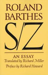 Roland Barthes - S/Z - Roland Barthes (ISBN: 9780374521677)