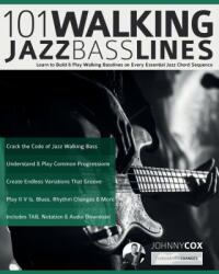101 Walking Jazz Bass Lines - Johnny Cox, Tim Pettingale (ISBN: 9781789334494)