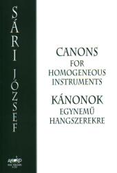 KÁNONOK EGYNEMű HANGSZEREKRE (ISBN: 9790801662101)