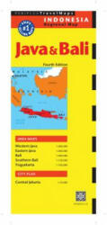 Java and Bali Travel Map - Periplus Editors (ISBN: 9780794607425)