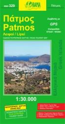 Patmos térkép Orama 1: 30 000 (2009)