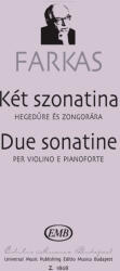 KÉT SZONATINA HEGEDűRE ÉS ZONGORÁRA (ISBN: 9786330260529)