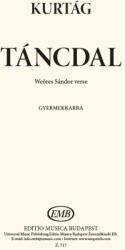 Kurtág György: Táncdal (ISBN: 9790080007174)