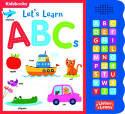 27-Button Sound Book Let's Learn ABCs - Samantha Meredith (ISBN: 9781628854893)