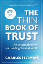The Thin Book of Trust, Third Edition (ISBN: 9798890570390)