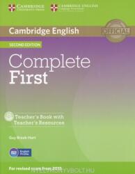 Complete First Teacher's Book with Teacher's Recources CD-ROM (2014)
