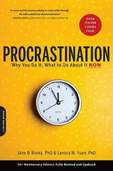Procrastination - Jane Burka (ISBN: 9780738211701)