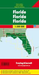 Florida- autóstérkép (2013)
