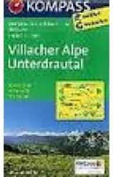 64. Villacher Alpe turista térkép Kompass 1: 25 000 (2013)