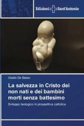 La salvezza in Cristo dei non nati e dei bambini morti senza battesimo (ISBN: 9783639606102)