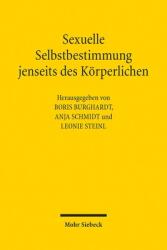 Sexuelle Selbstbestimmung Jenseits Des Korperlichen (ISBN: 9783161621338)