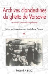 Archives clandestines du ghetto de Varsovie - Tome 1 (ISBN: 9782213627540)