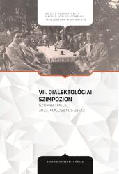 VII. Dialektológiai szimpozion (ISBN: 9786156489456)