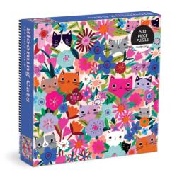 Blooming Cats 500 Piece Family Puzzle (2025)
