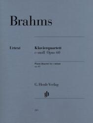 KLAVIERQUARTETT e-MOLL OP. 60 URTEXT (ISBN: 9786420233037)