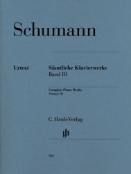 SAEMTLICHE KLAVIERWERKE BAND III URTEXT (ISBN: 9780201809244)