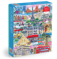 Michael Storrings Cities Around the World 1000 Piece Puzzle - Galison (2025)