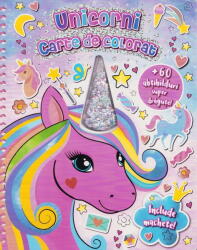 Unicorni Carte De Colorat Si Machete, - Editura Flamingo (ISBN: 9786306529650)