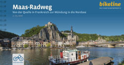 Maas-Radweg kerékpáros atlasz Esterbauer 1: 75e Bikeline-Radtourenbuch Maas-Radweg 2023 (ISBN: 9783711101587)