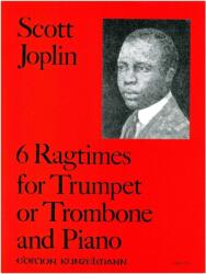6 RAGTIMES FOR TRUMPET OR TROMBONE AND PIANO I (ISBN: 9786300192874)