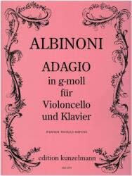 ADAGIO IN g-MOLL FÜR VIOLONCELLO UND KLAVIER (ISBN: 9786340192872)