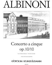 CONCERTO A CINQUE OP. 10/10 C-DUR FÜR VIOLINE UND KLAVIER (ISBN: 9786300193796)