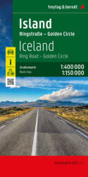 Izland autóstérkép 2025 - Freytag (ISBN: 9783707923759)